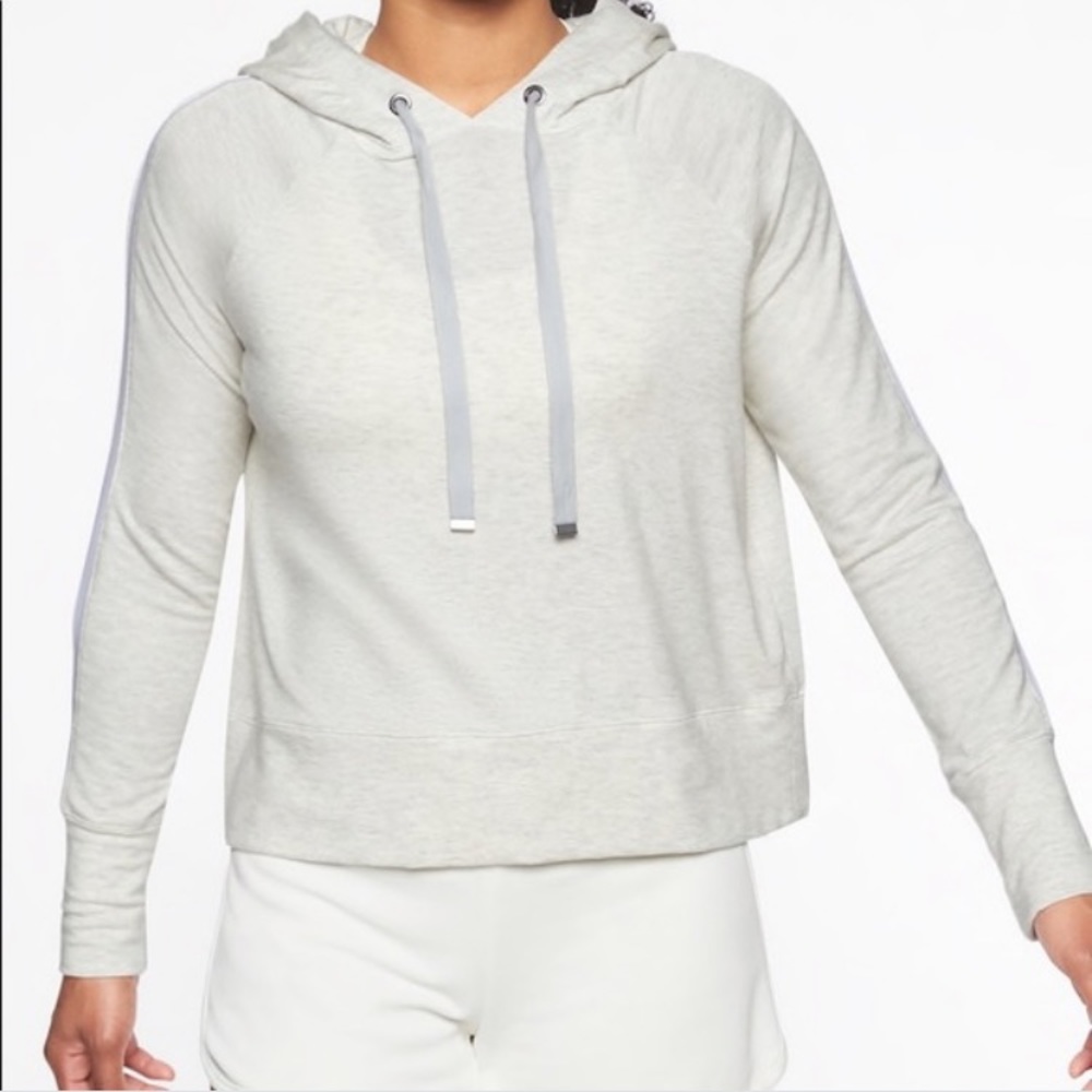Athlete White Mesh Hoodie - Great Used Condition